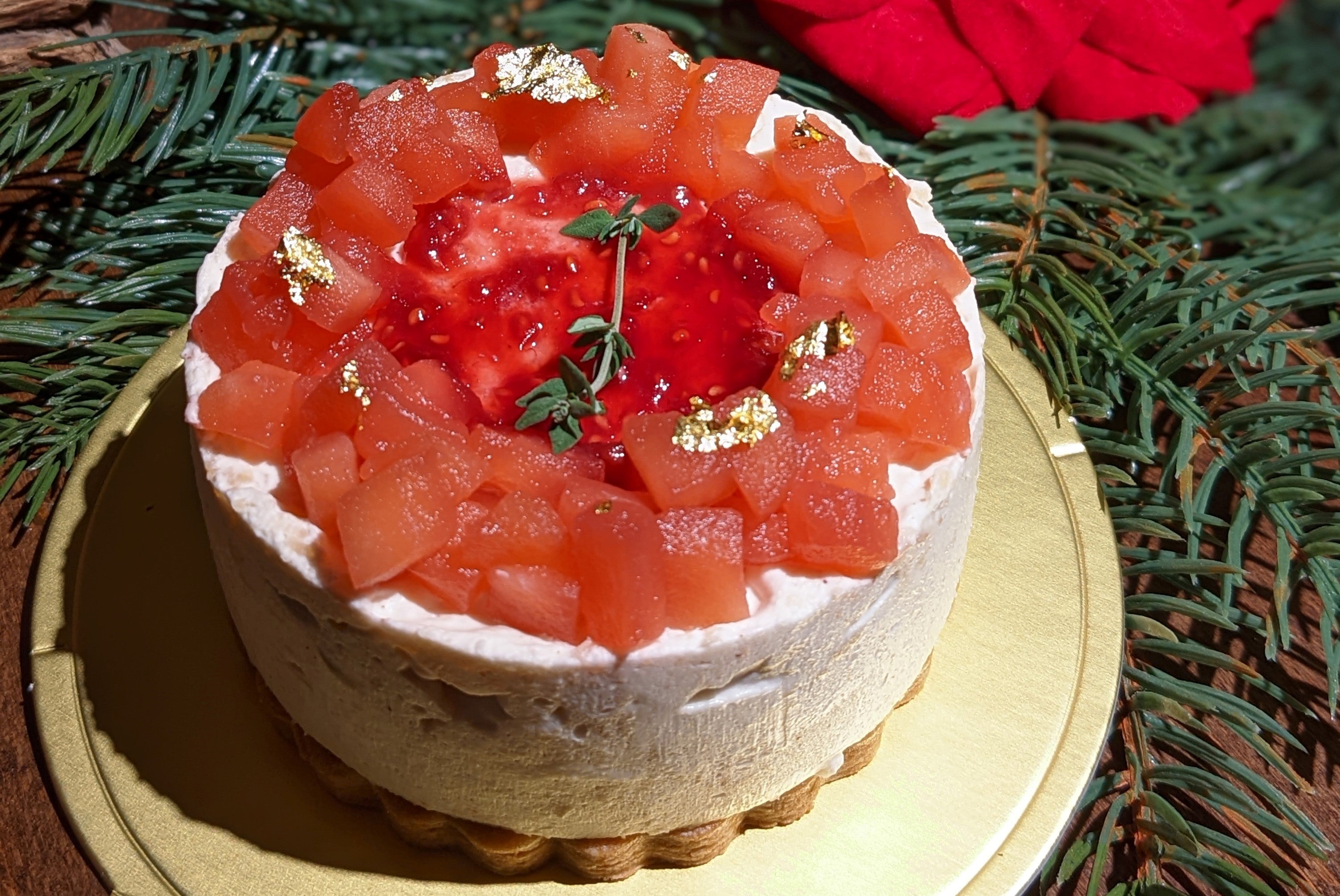 グルテンフリーリンゴケーキ