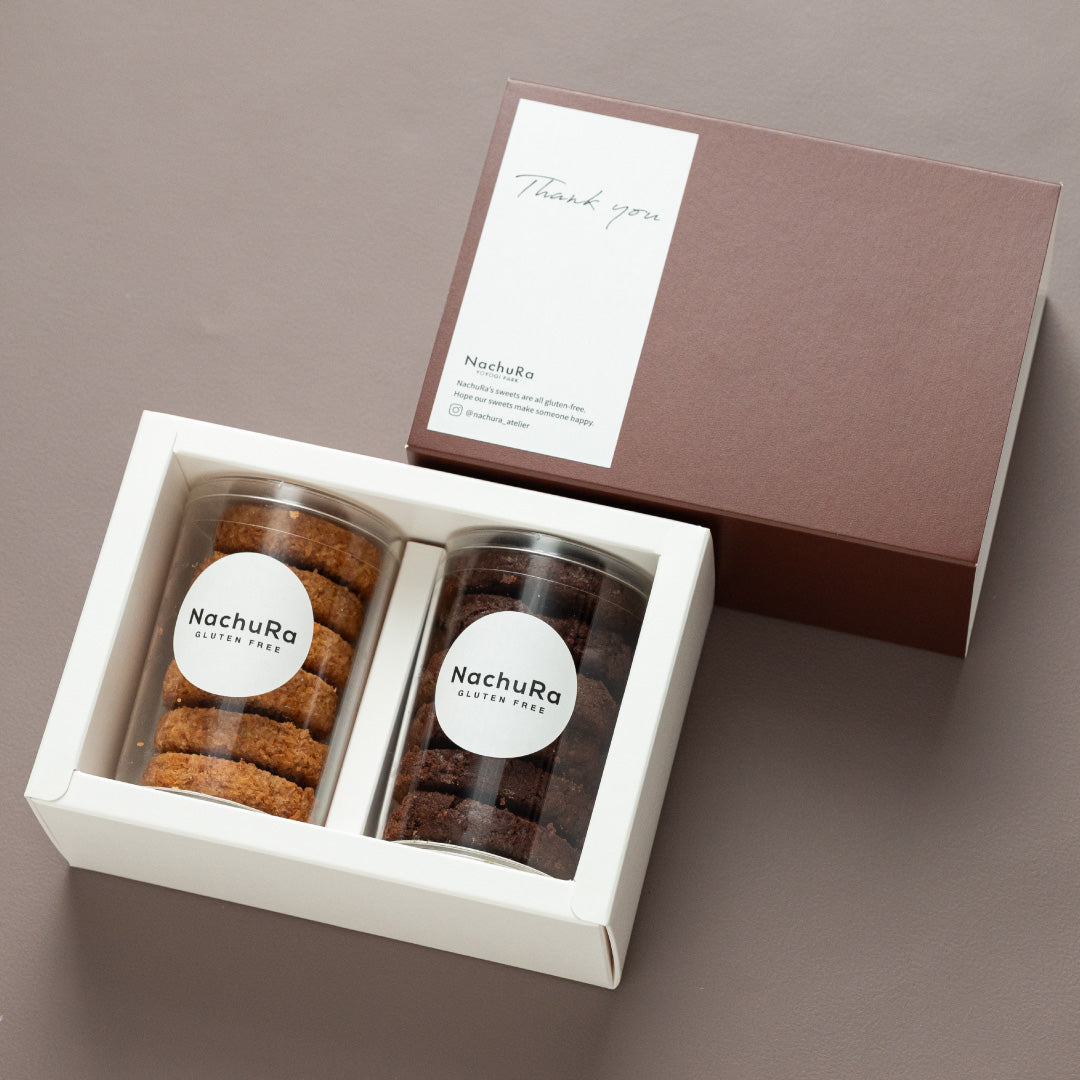 Cookie gift in tube (2 pieces)