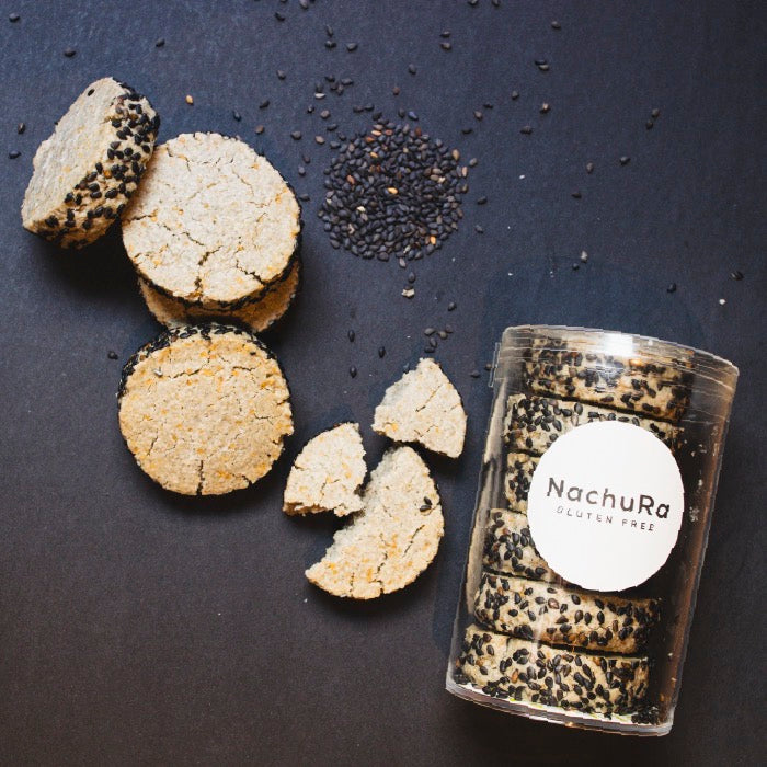 自然派贅沢黒ごまクッキー