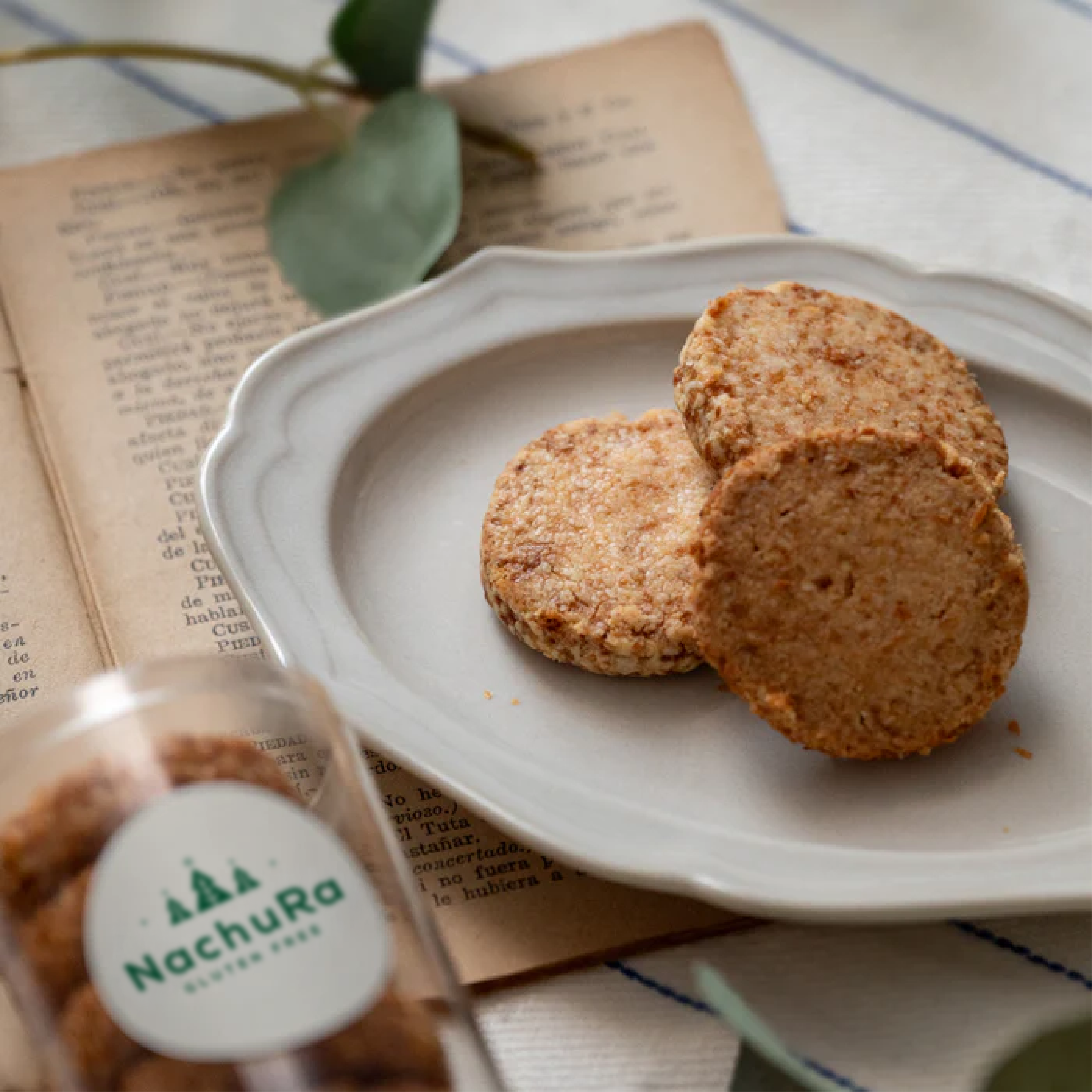 Cookie gift in tube (2 pieces)