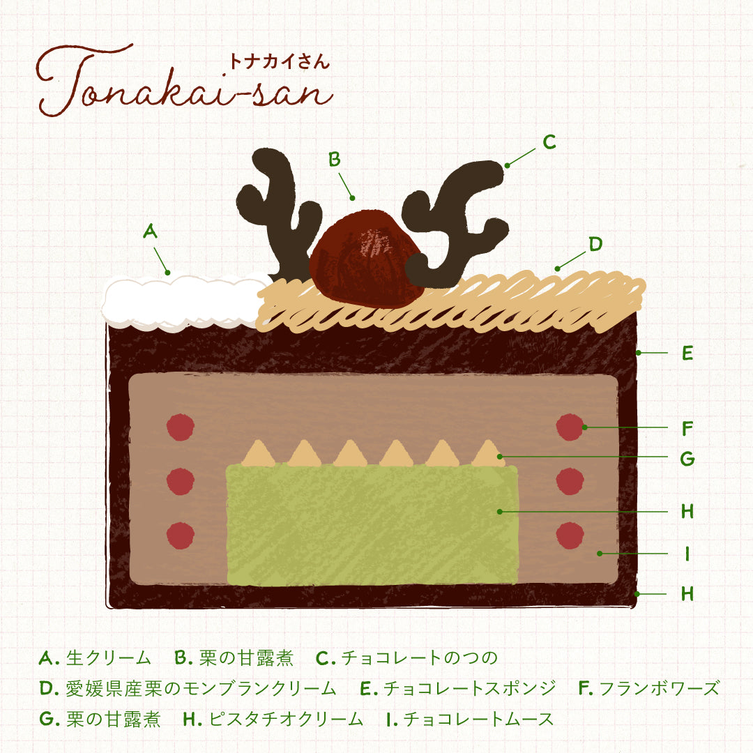 【店頭受け取り ご予約】トナカイさん